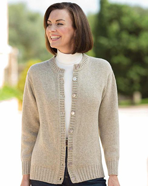 Shetland Wool Cardigan  